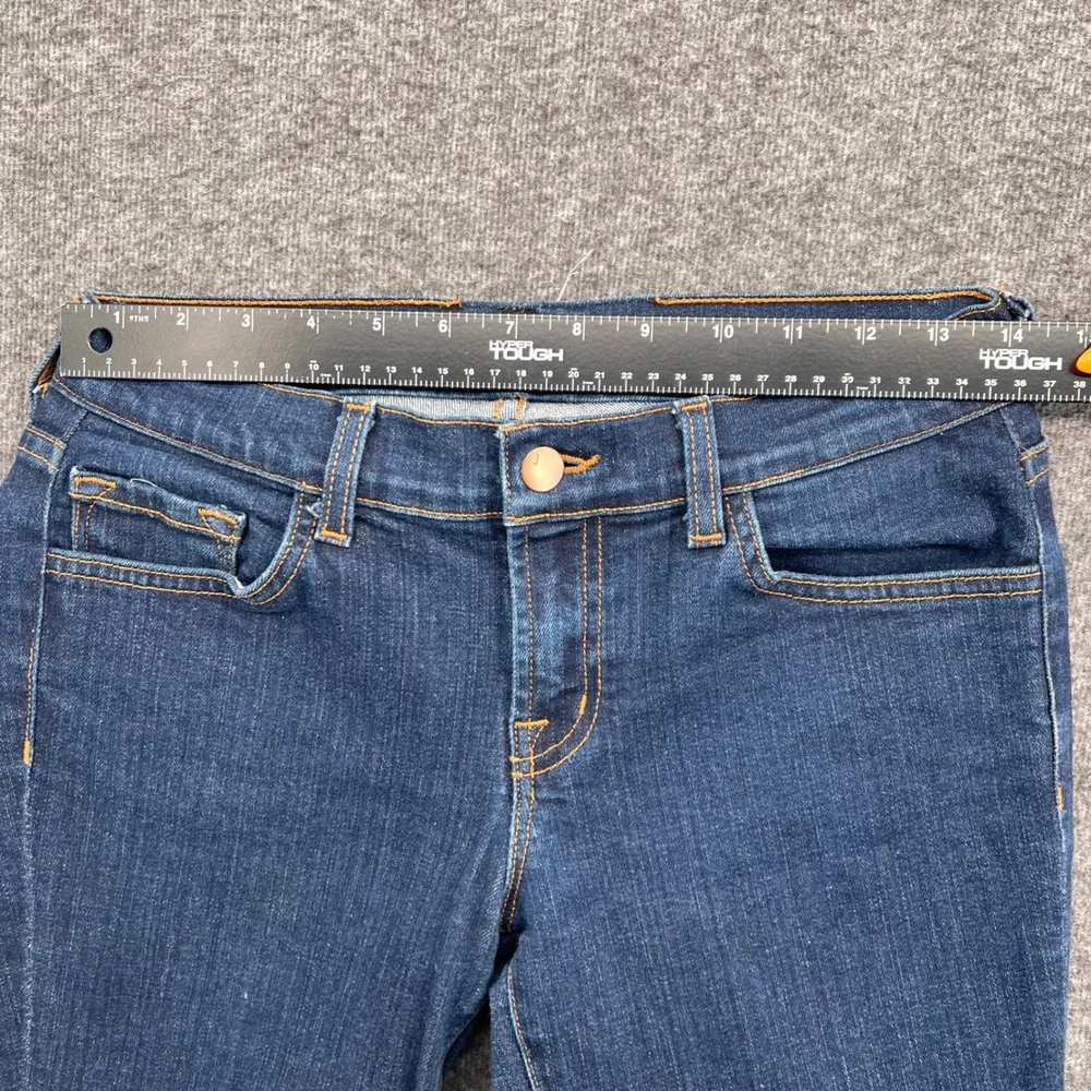J Brand Casual daywear Indigo Dark Wash Skinny Jeans Womens Mid Rise Denim Pants